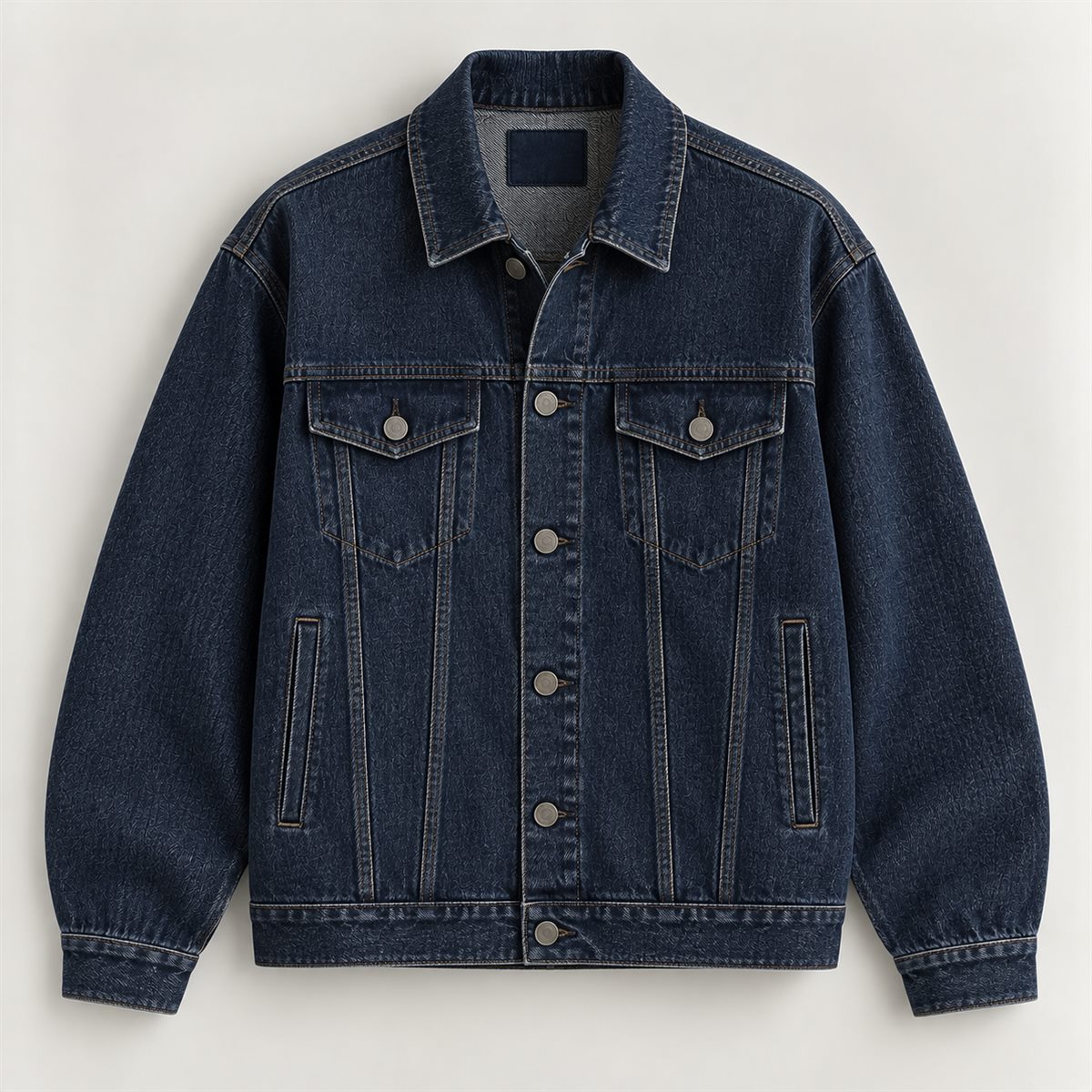 Denim Trucker Jacket in Rinse Indigo